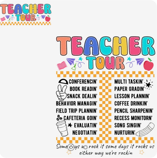 Teacher Tour Tee