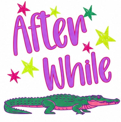 After While Crocodile Tee